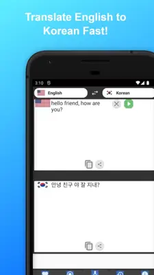 English to Korean Translator android App screenshot 0