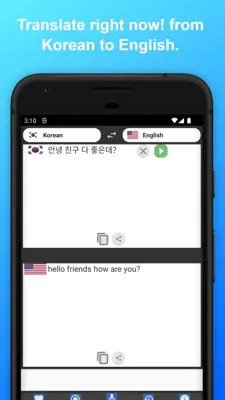 English to Korean Translator android App screenshot 3