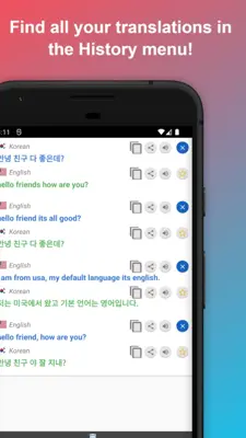 English to Korean Translator android App screenshot 4